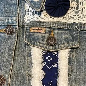 Levi's Jackets Coats Levis Red White Blue Patriotic Bandana